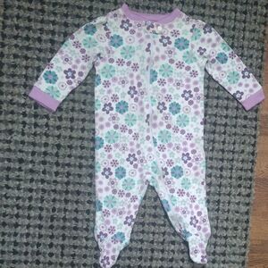 Floral Kids One Piece Pajama